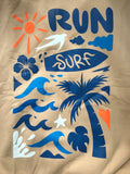 Sweat à capuche zippe / brode / design by Kalis