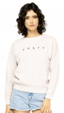 RUSTY ESSENTIALS crew neck fleece